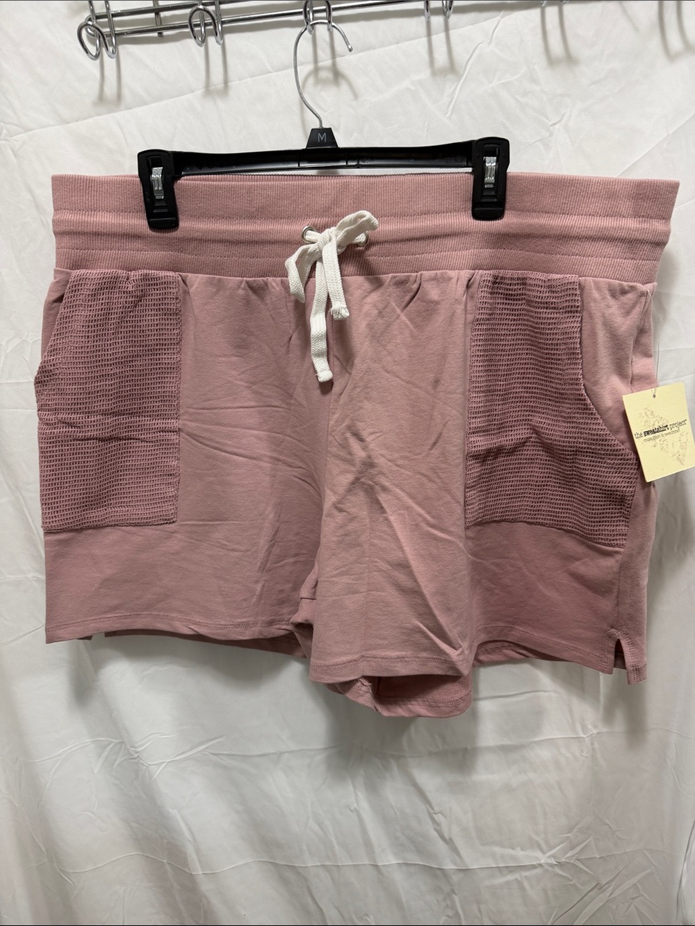 Women’s Dusty Rose Athletic Drawstring Shorts
